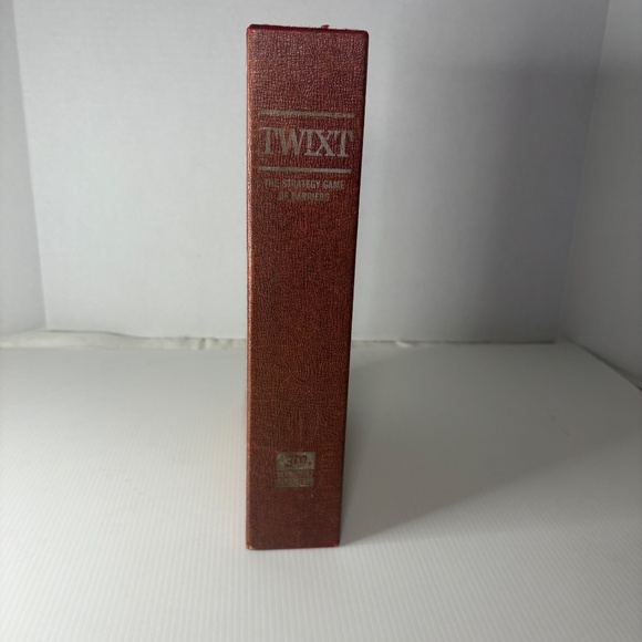 Twixt 3M Bookshelf Strategy Board Game 1962 Complete W/directions pieces & board - Picture 10 of 13